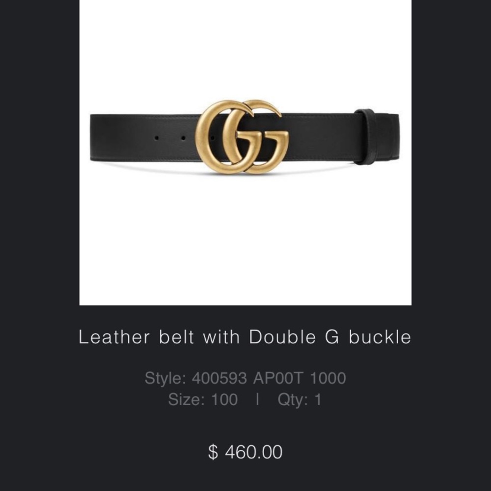 Women’s Gucci belt